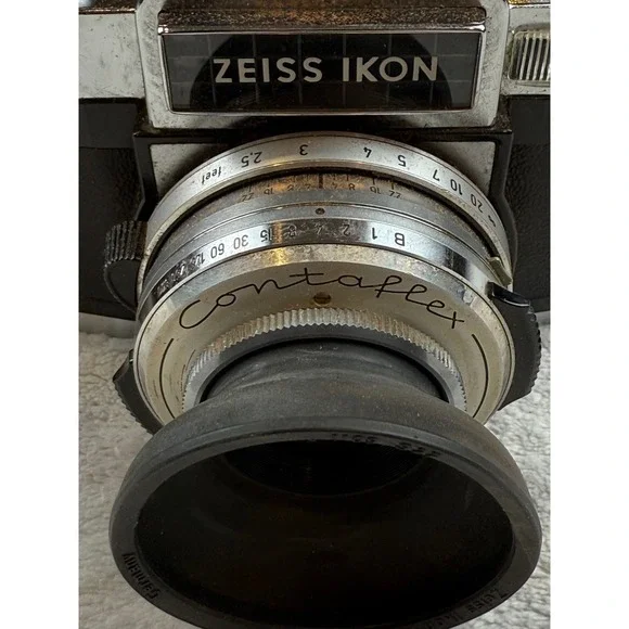 最盛期製 Contaflex Super Tessar50mm 革ケース ツァイス・イコン ZEISS IKON CONTAFLEX Super Tessar f2.8 50mm